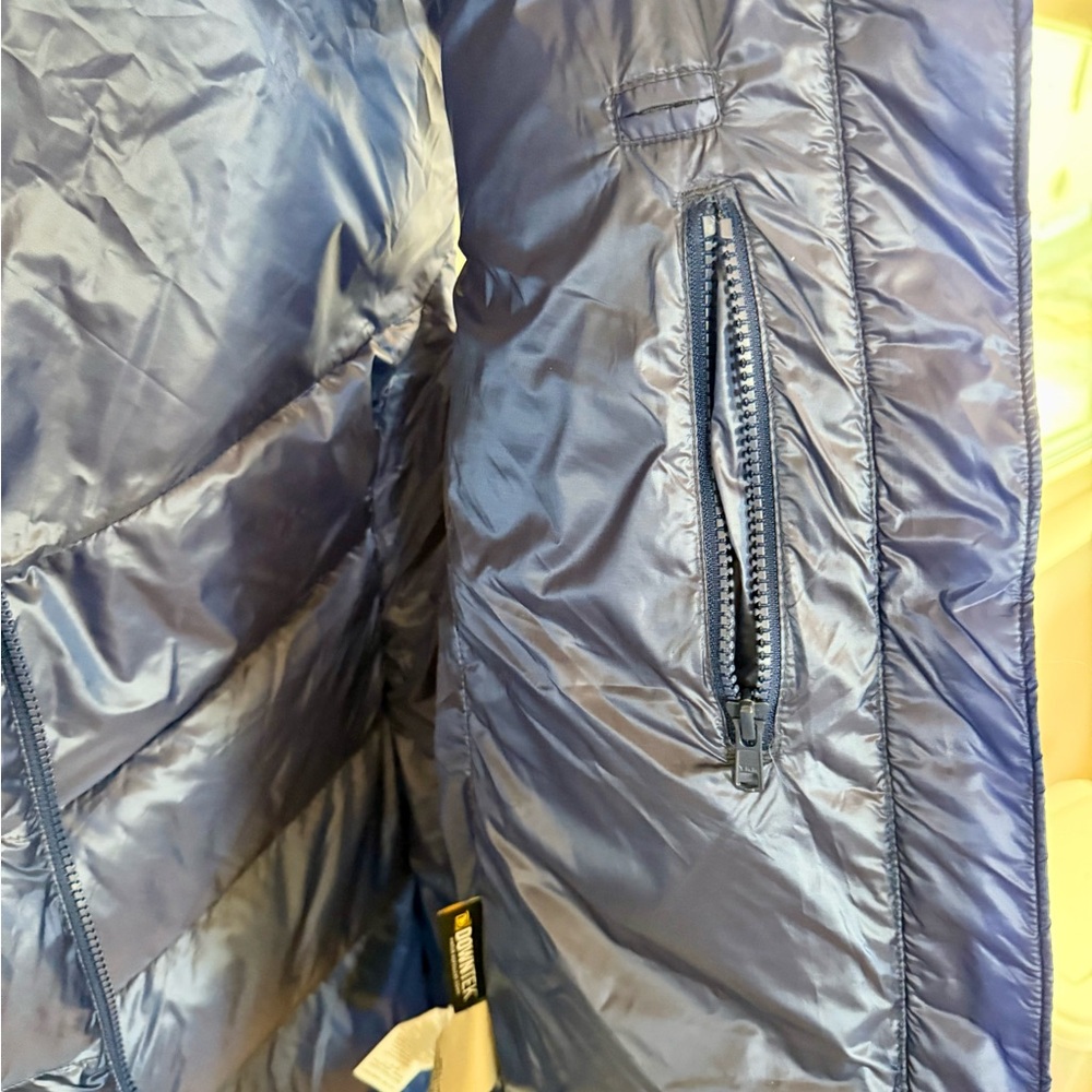 L.L. Bean Blue Quilted Puffer Vest - Picture 7 of 8